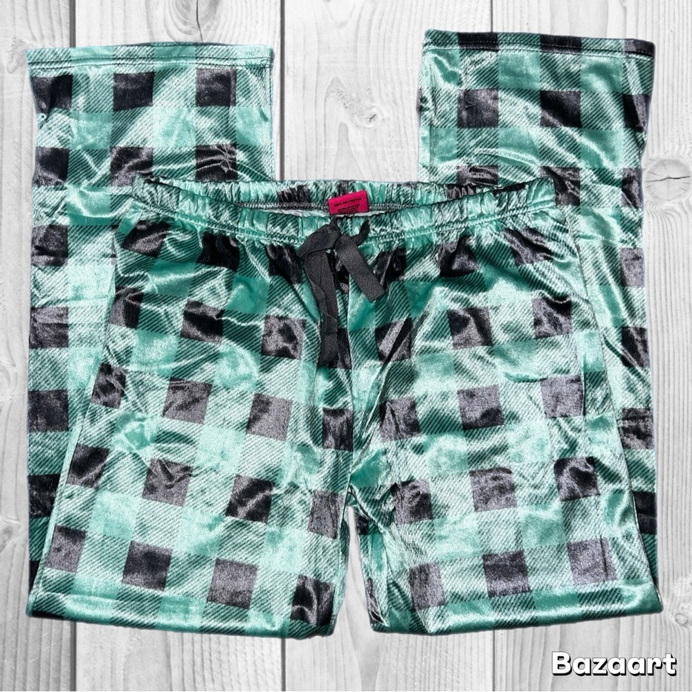 Green & Gray Soft Checkered Sleep Pants